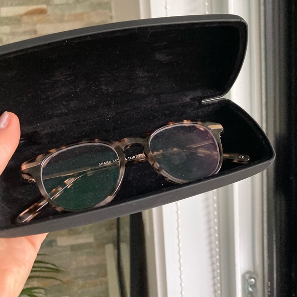 Spark mocha tortoise bonlook eyeglasses - Picture 3 of 7